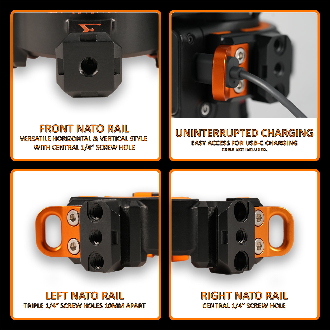NATONEX NS3m NATO Connectivity Multiplier Accessory for DJI RONIN RS3 Mini Gimbal